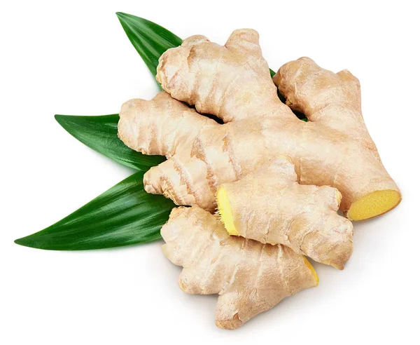 Ginger Isolated on a white — Stock Photo, Image