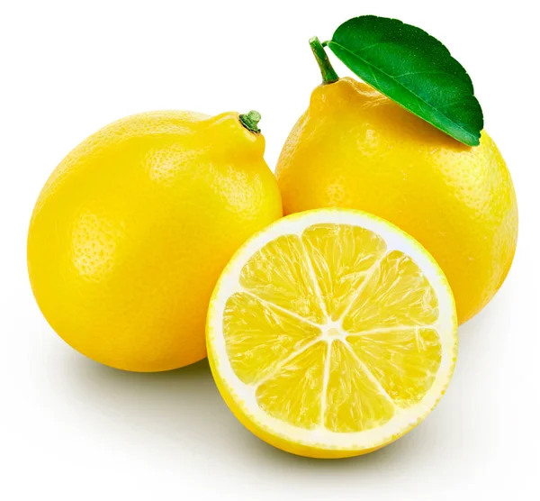 Лимонный лист фруктов — стоковое фото