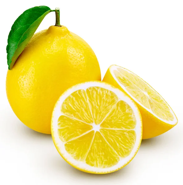 Lemon fruit leaf — Stock Photo, Image