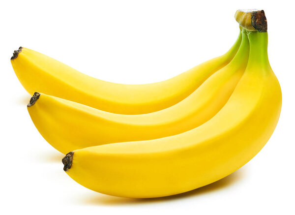 Bunch of bananas isolated