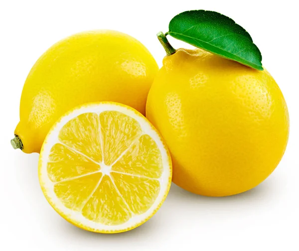 Лимонний фрукти лист — стокове фото