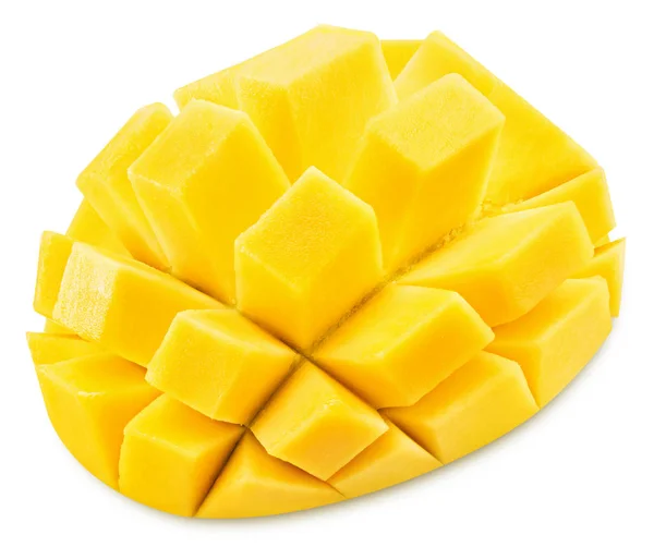 Mango maturo isolato — Foto Stock