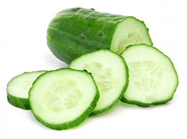 salatalık ve dilimleri