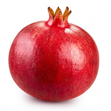 pomegranate fruit isolated clipart