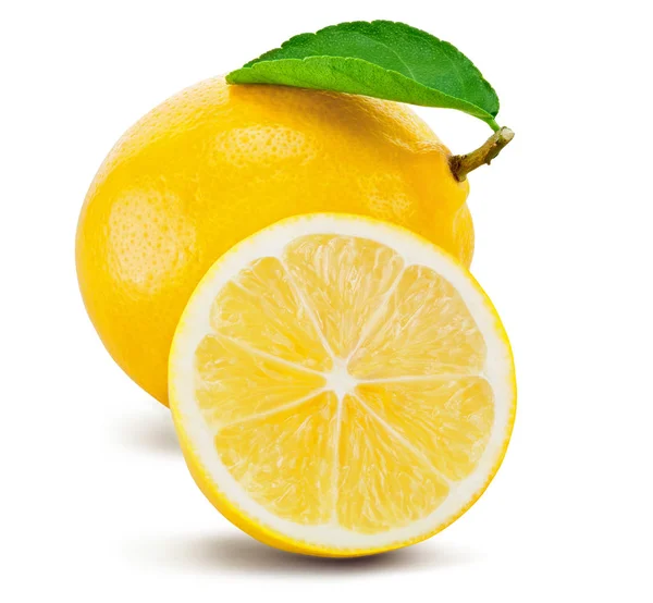 Lemon fruit leaf — Stock Photo, Image