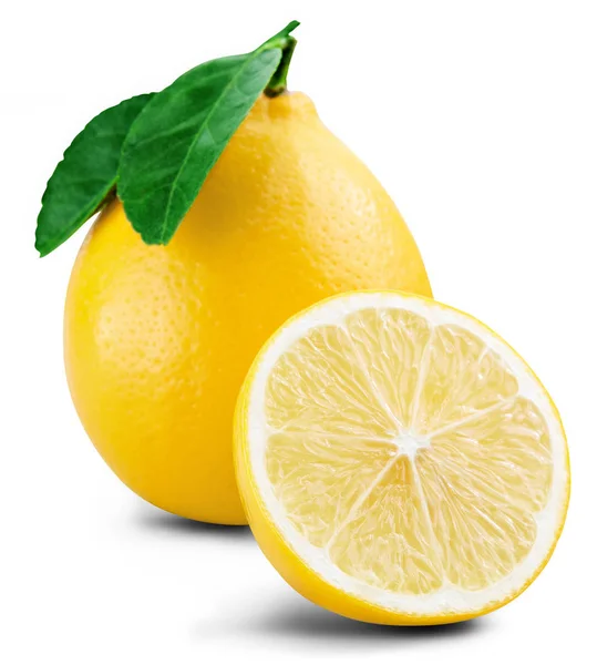 Lemon fruit leaf — Stock Photo, Image