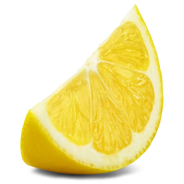 Citron hälften isolerade — Stockfoto