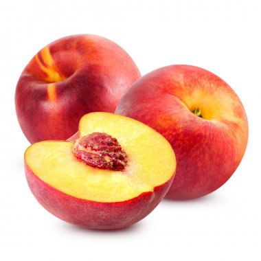 Şeftali meyve izole