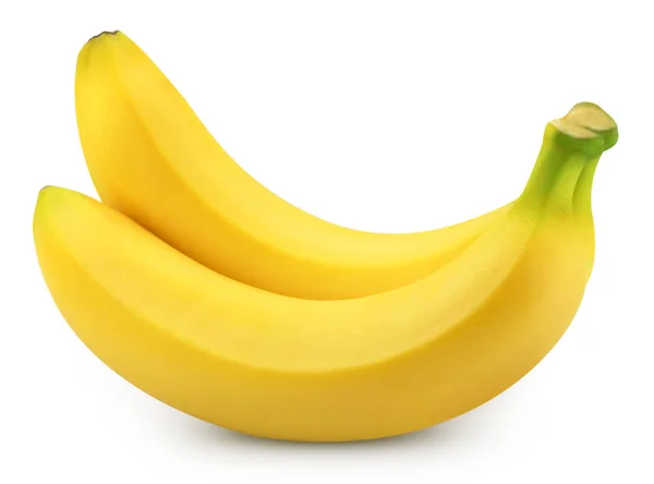 Bananes isolées sur blanc — Photo