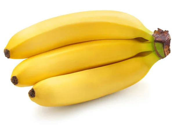 Bananas isoladas em branco — Fotografia de Stock