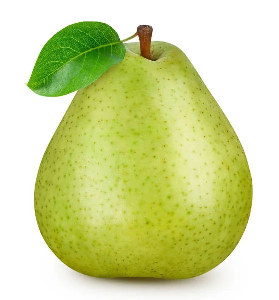 Pear apple clipping path. — Stock Photo, Image