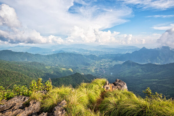 Landscape on Phu Chi Fa Forest Park