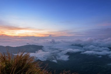 Sunrise Phu Chi Fa Forest Park, Tayland