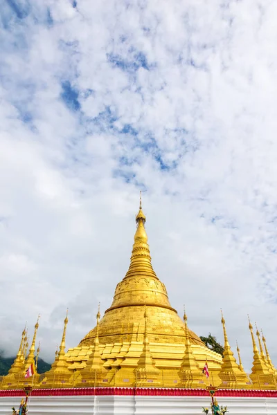 Art af shwedagon pagode - Stock-foto