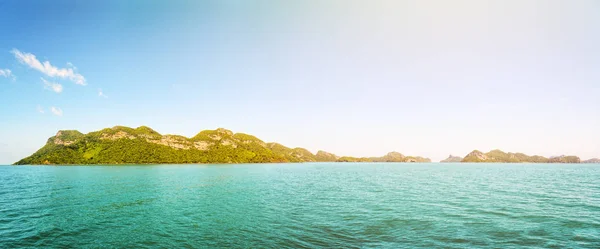 Panorama island under the sunlight — Stock Photo, Image