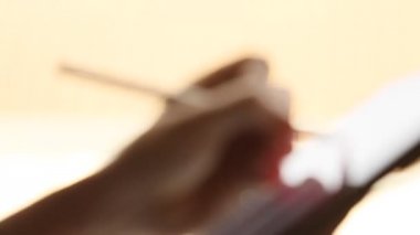 Dijital grafik tasarımcı çizim dijital Stylus kalem ile dijital Tablet