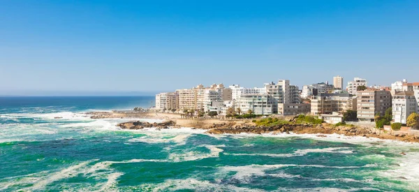 view of Bantry Bay and  apartments in Cape Town South Africa