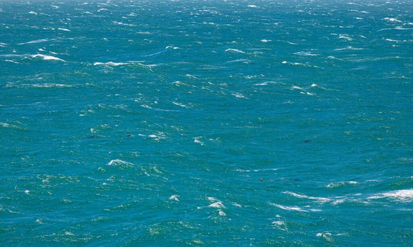 Grandes Vagues Mer Agitée Par Une Journée Très Venteuse False — Photo