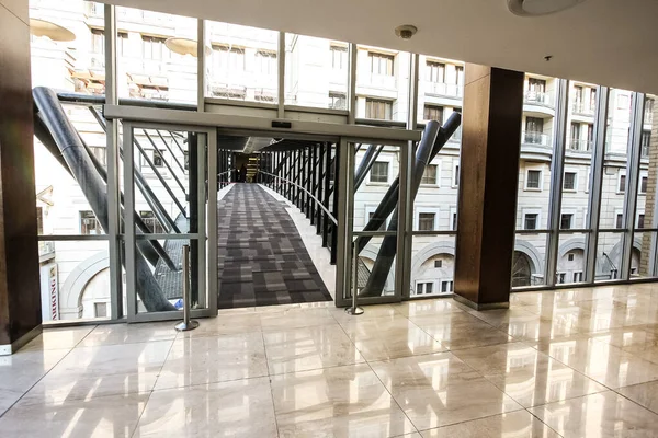 Johannesburg África Sul Junho 2010 Sky Bridge Walkway Exit Doors — Fotografia de Stock