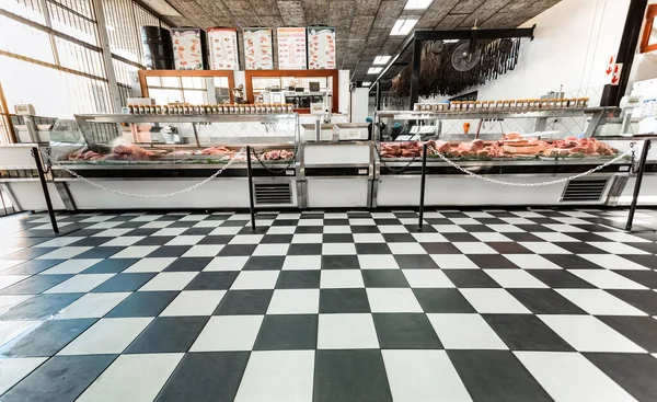 Middleburg South Africa February 2015 Interior Empty Butcher Shop Deli — стокове фото