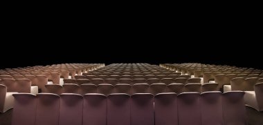 Büyük Konferans Konferans Salonunda boş sandalyeler