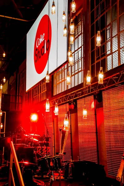 Йоханнесбург Юар Августа 2015 Дизайн Интерьера Coca Cola Coke Studio — стоковое фото