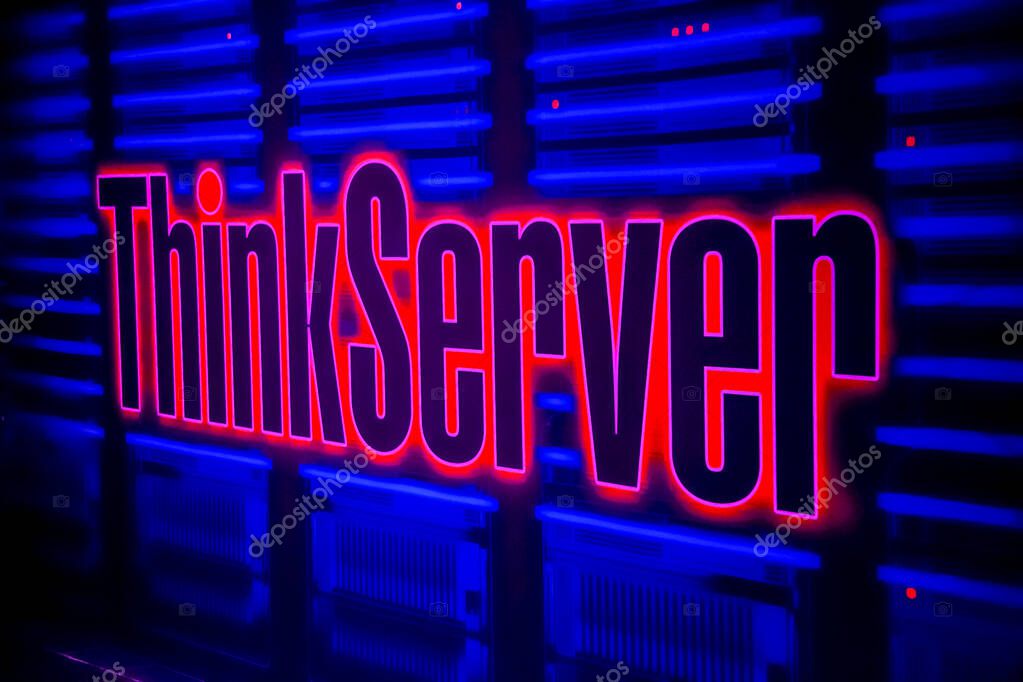 Johannesburg, South Africa - May 7, 2015: Inside Interior of a Lenovo ThinkServer media launch event