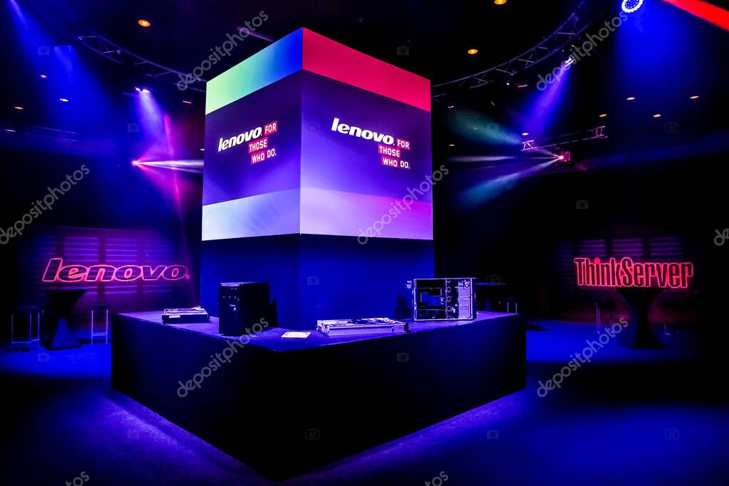 Johannesburg, South Africa - May 7, 2015: Inside Interior of a Lenovo ThinkServer media launch event