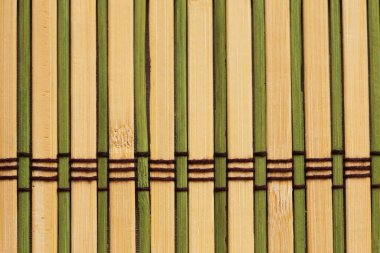 Çizgili bambu dokusu. Yaklaş.