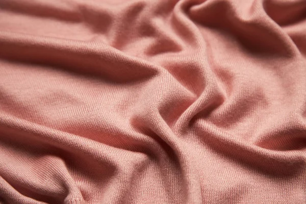 Текстура Рожевого Светра Крупним Планом — стокове фото