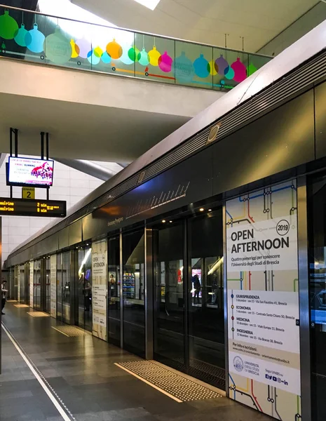 Estações Serviço Brescia Italy — Fotografia de Stock