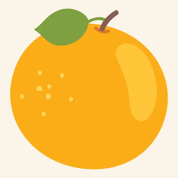 Orange Vector Illustration — Stock Vector