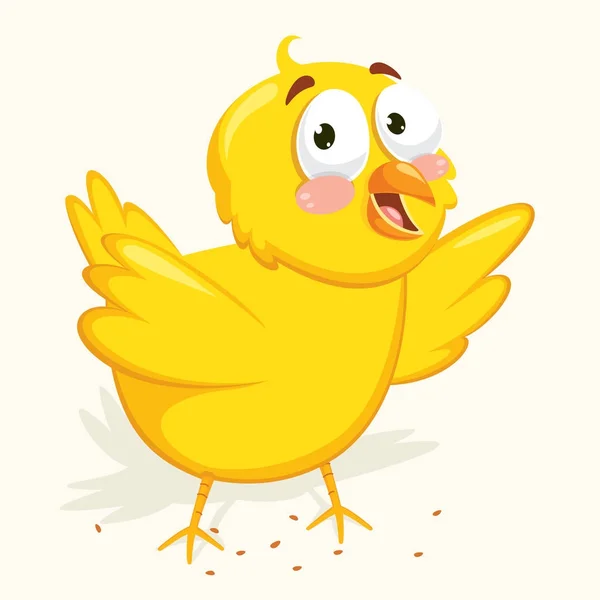 Chick Vector Ilustración — Vector de stock