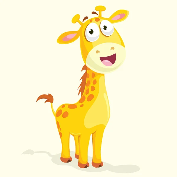 Illustrazione vettoriale della giraffa — Vettoriale Stock