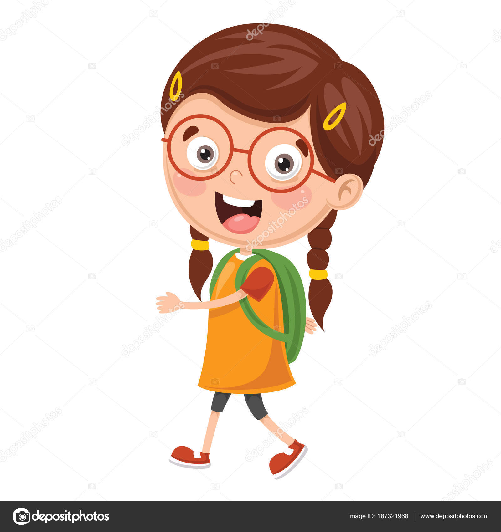 Vector Illustration Kids Going School Stock Vector Image by ©yusufdemirci #187321968 Vector Illustration Kids Going School Stock Vector Image by ©yusufdemirci #187321968