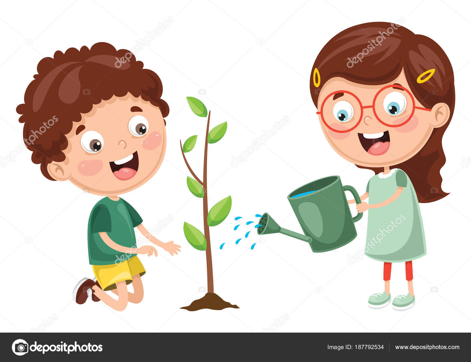 Niños Sembrando Arboles Animados - Resultado de imagen para dibujos