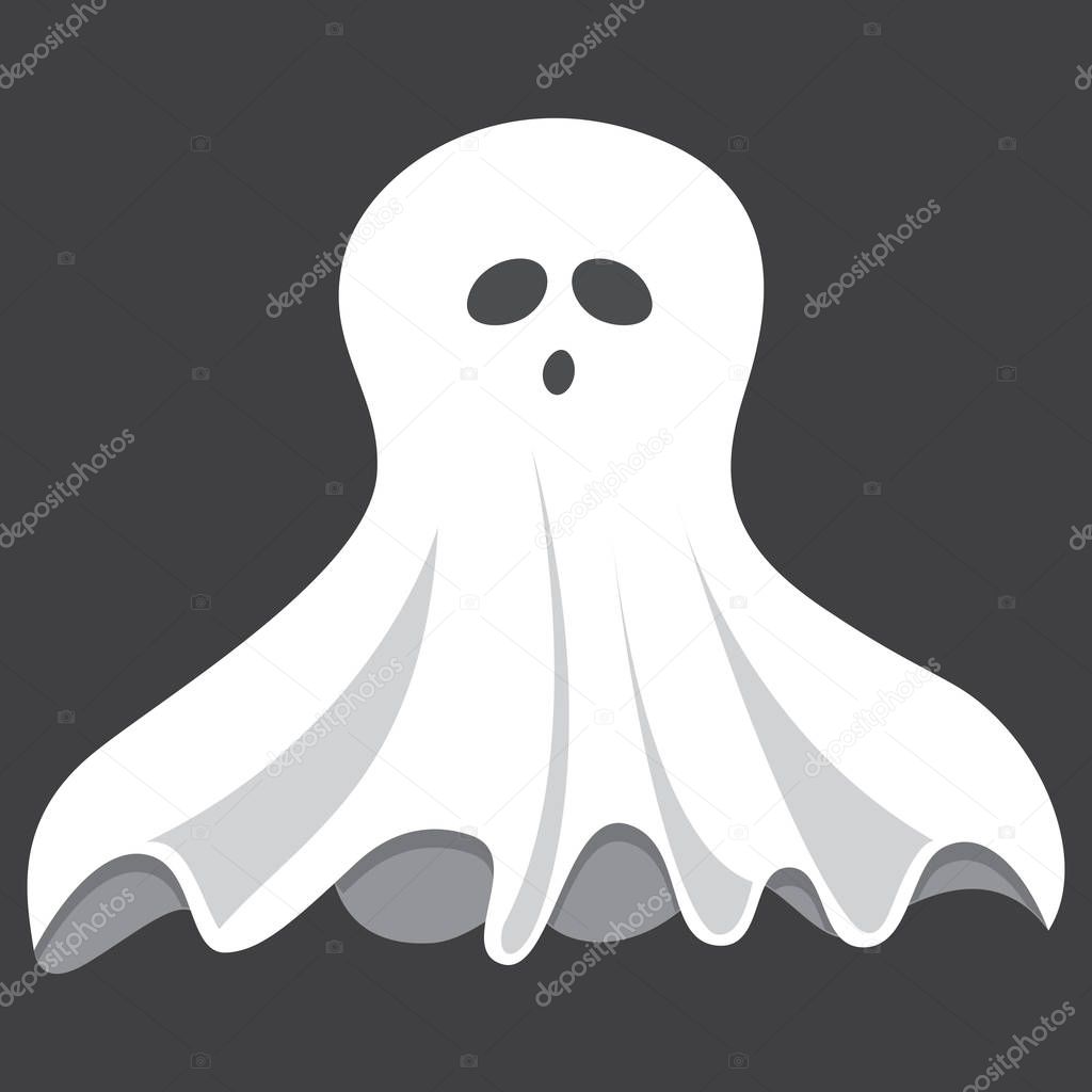 Vector Illustration Of Ghost