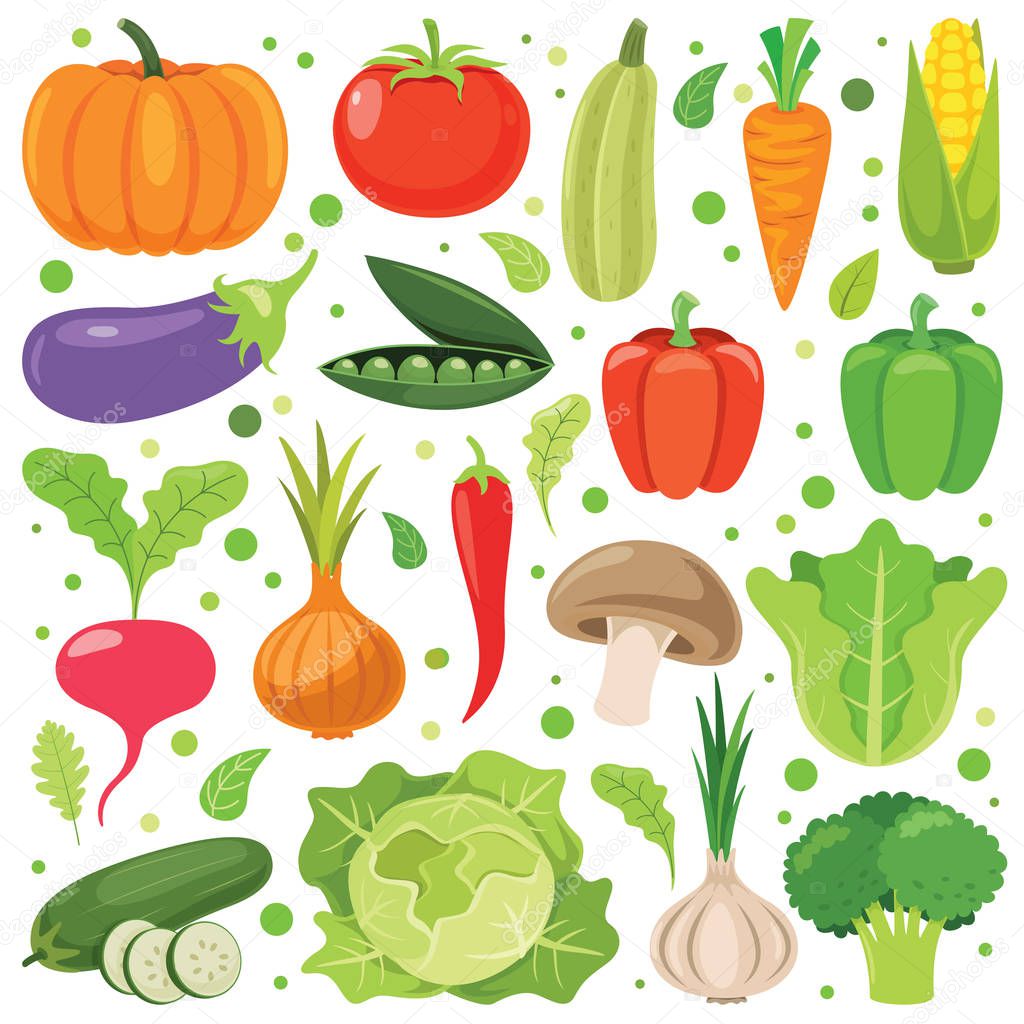 Fresh Vegetables For Healthy Eating