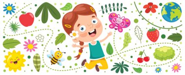 Doğadaki Küçük Çocuğun Sancağı