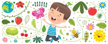 Doğadaki Küçük Çocuğun Sancağı