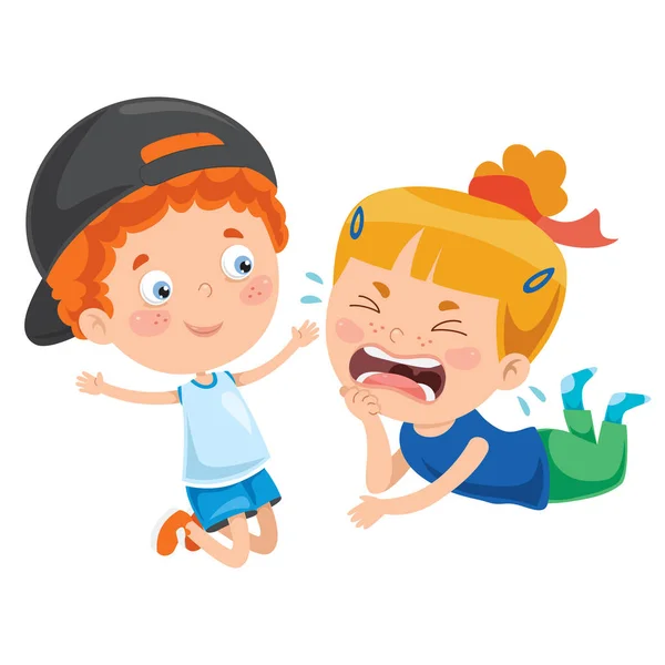 Sad child clipart Vector Art Stock Images | Depositphotos