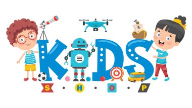 Çocuk Dükkanı için Logo Tasarımı