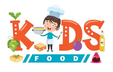 Çocuk Yemeği Logosu Tasarımı