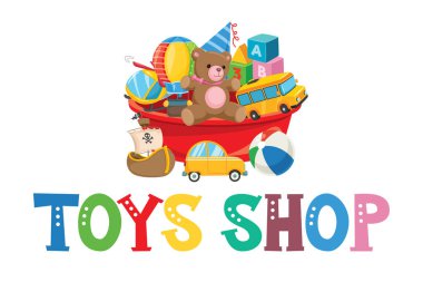 Logo Design For Kids Toys clipart