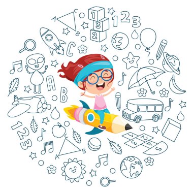 Komik Karakterli Sanat Tasarımı