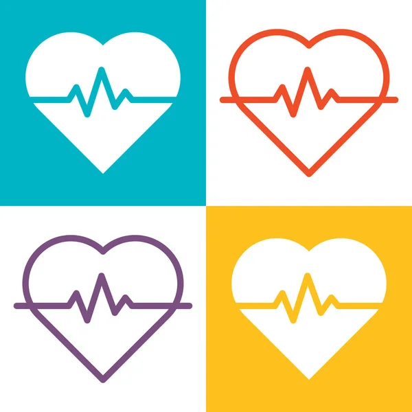 Проектирование Концепции Здравоохранения Сердцем — стоковый вектор