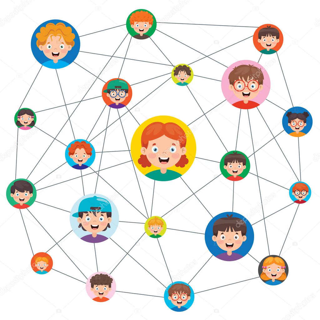 Social Networking And Connection Between People