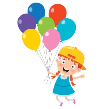 Parti Dekorasyonu İçin Renkli Balonlar