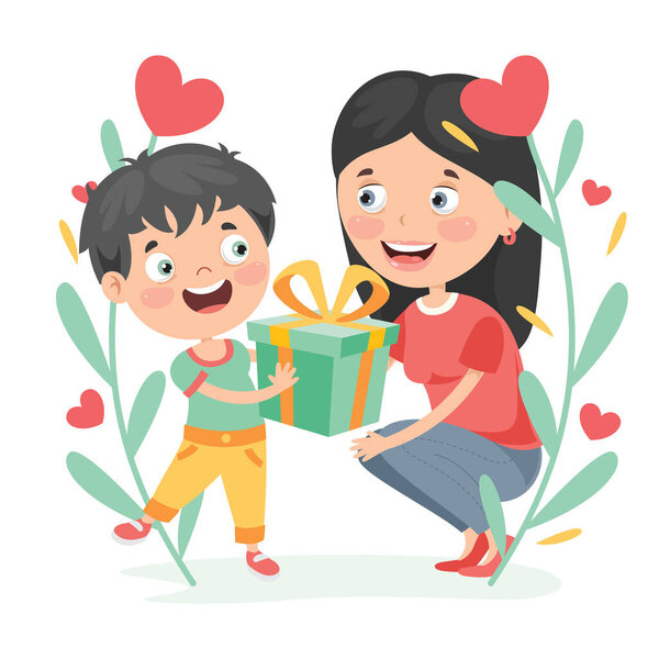 Concept Of Mothers Day Greeting