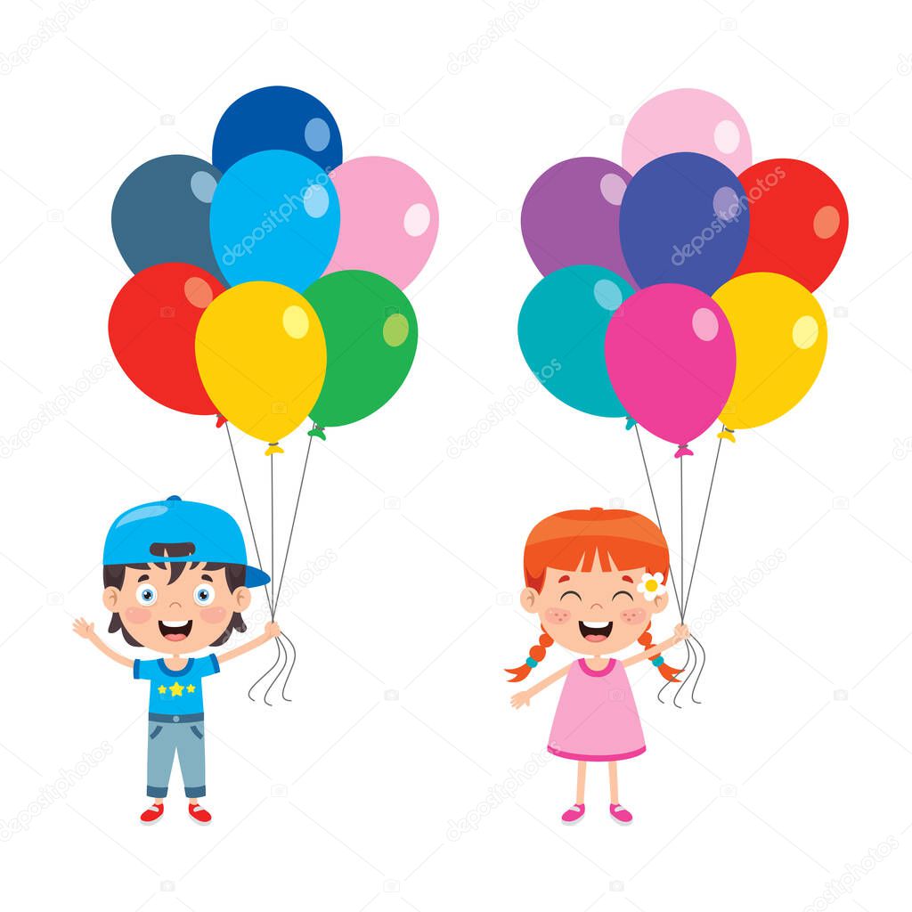 Colorful Balloons For Party Decoration